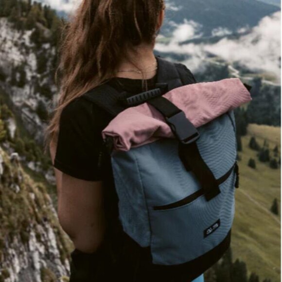 NWT Ela Mo™ Rolltop Rucksack | Berry main image 13